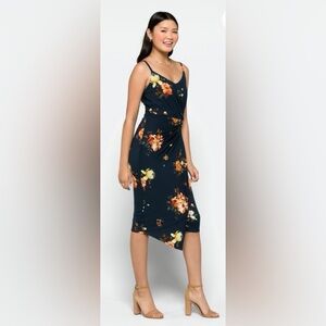 Nine Britton Vivienne Fitted Midi Dress